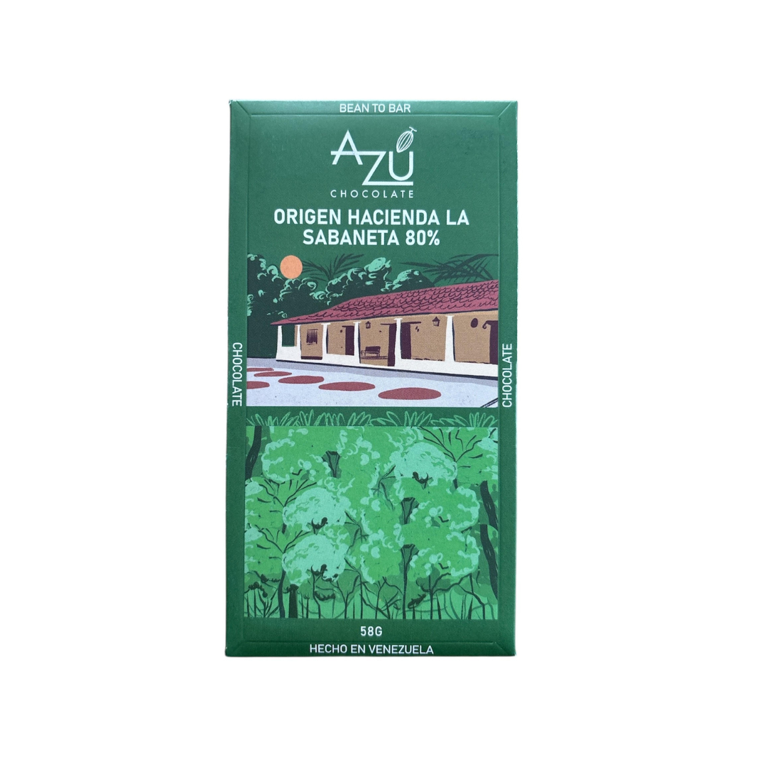 Azu - Chocolat Noir 80_ La Sabaneta
