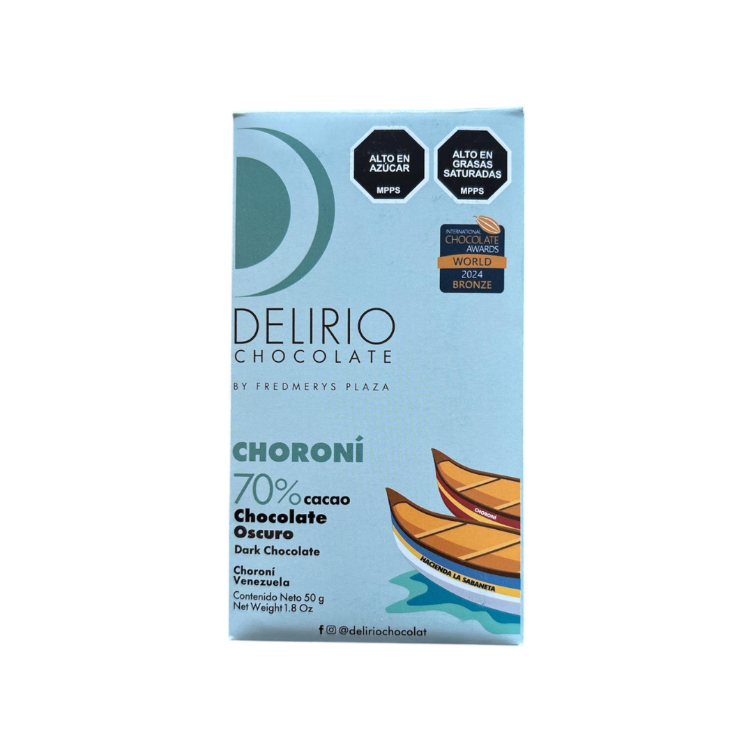 Delirio - Chocolat Noir 70_ Choroni